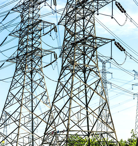 Стальные опоры для воздушных линий электропередачи